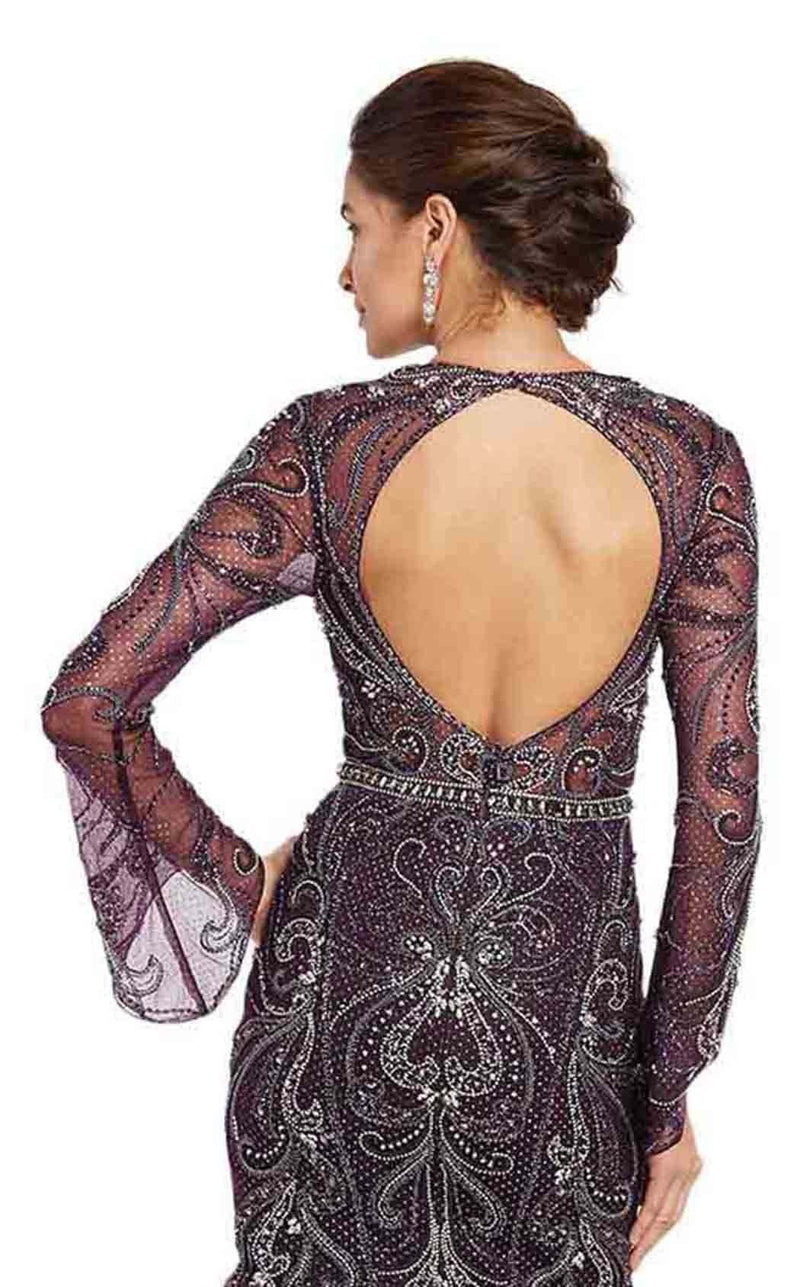Alyce 5061 Black-Plum