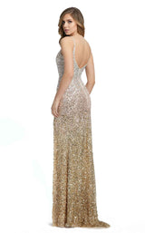 Mac Duggal 5064 Nude/Gold