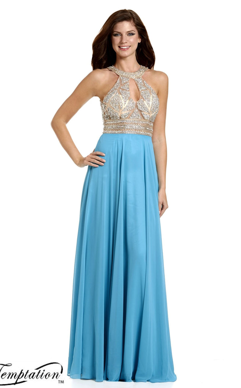 Temptation Dress 5064 Turquoise
