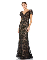Mac Duggal 50644 Black-Nude
