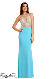 Temptation Dress 5066 Turquoise