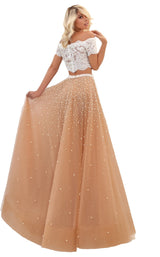 Tarik Ediz 50743 Nude/Ivory