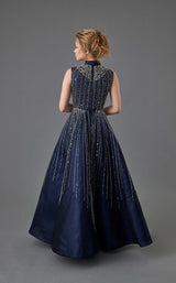 In Couture 5077 Navy/Silver