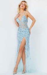 Jovani 05872 Light Blue