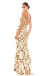 Mac Duggal 5107 Nude/Gold