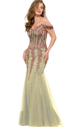 Jovani 51115BG Cappuccino