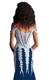 Jovani 51115BG Navy/Navy