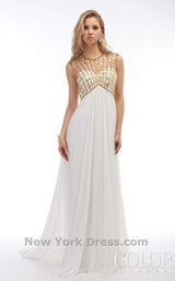 Colors Dress 1103 Off White/Gold
