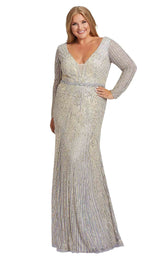 Mac Duggal Fabulouss 5176F Platinum/Gold