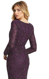 Mac Duggal 5177D Plum
