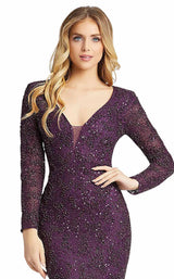 Mac Duggal 5177D Plum
