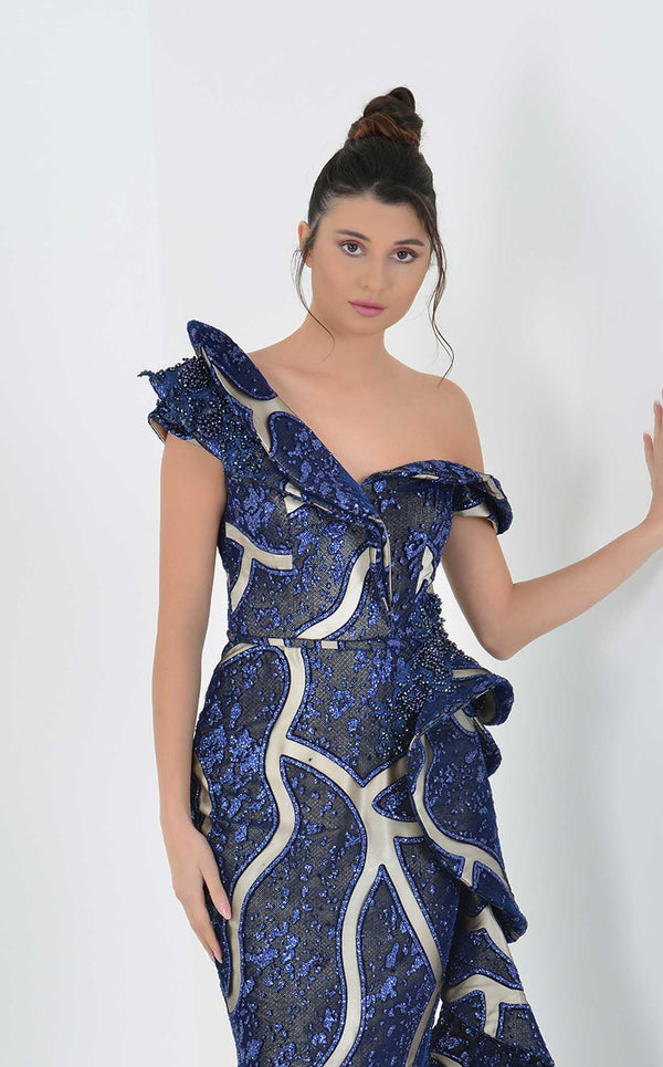 In Couture 5188 Champagne-Navy