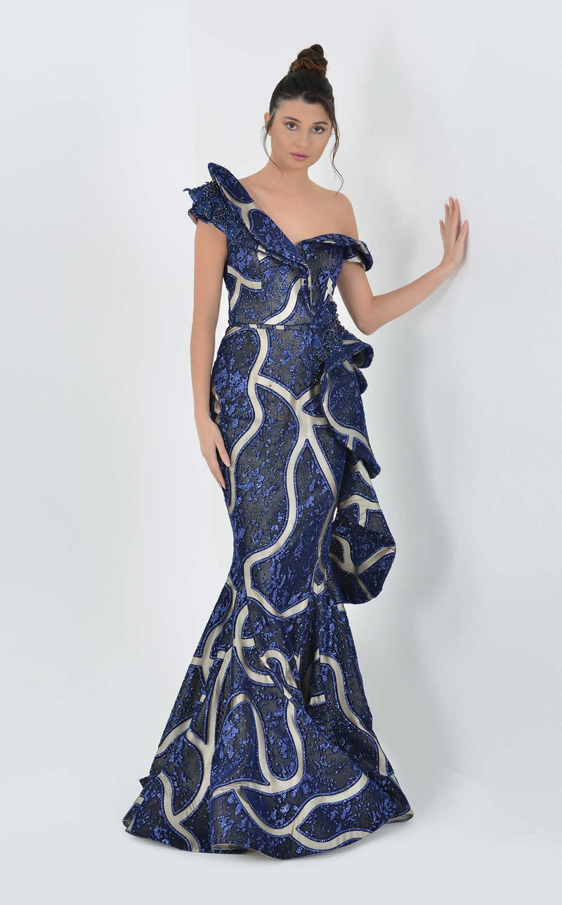 In Couture 5188 Champagne-Navy