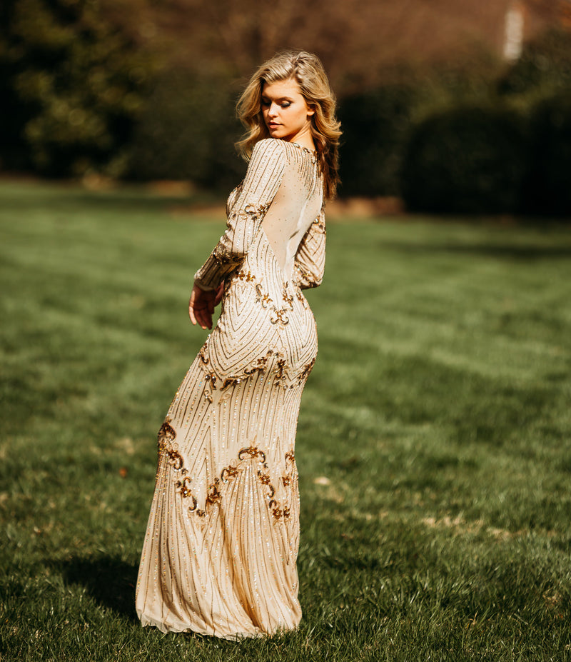 Paul Rekhi 5204 Dress | NewYorkDress.com Paul Rekhi 5204 Dress | NewYorkDress.com