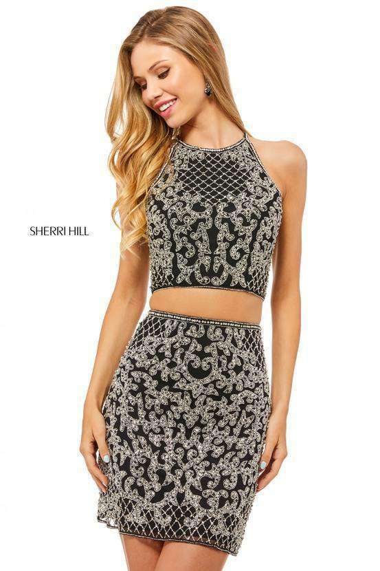 Sherri Hill 52087 Black