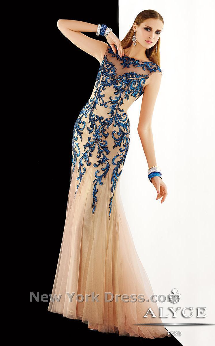 Alyce 2381 Tan/Royal