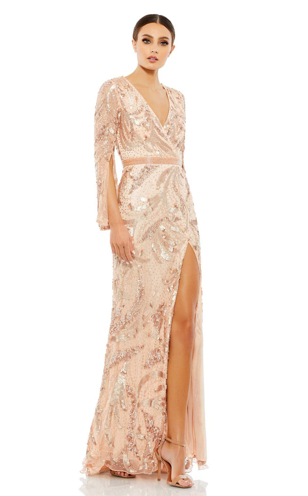 Mac Duggal 5222 Rose Gold