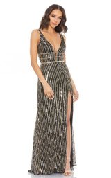 Mac Duggal 5232D Black/Gold