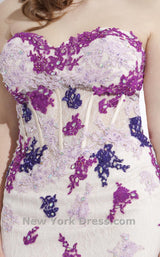 Rachel Allan 6782 Fuchsia/Purple
