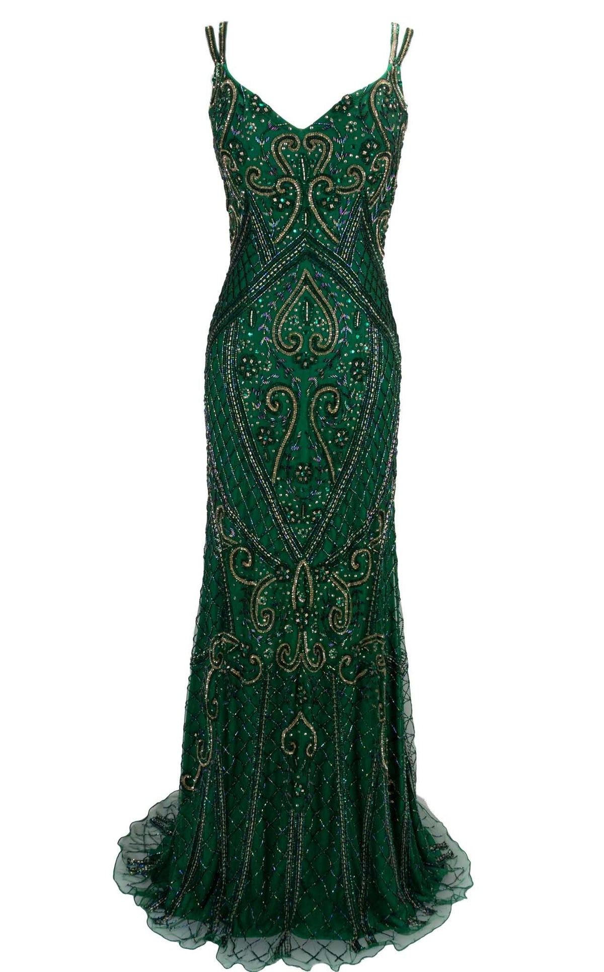 Paul Rekhi 5266CL Prom Dress - Jewel-Green