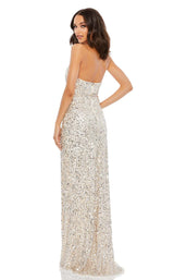 Mac Duggal 5312 Nude/Silver