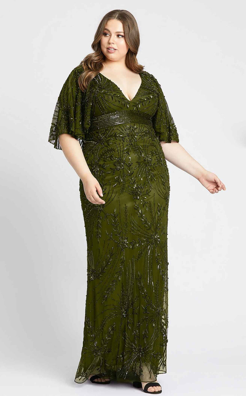 Mac Duggal Fabulouss 5335F Olive