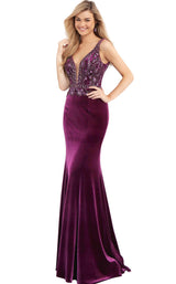 Jovani 53399 Hot Pink