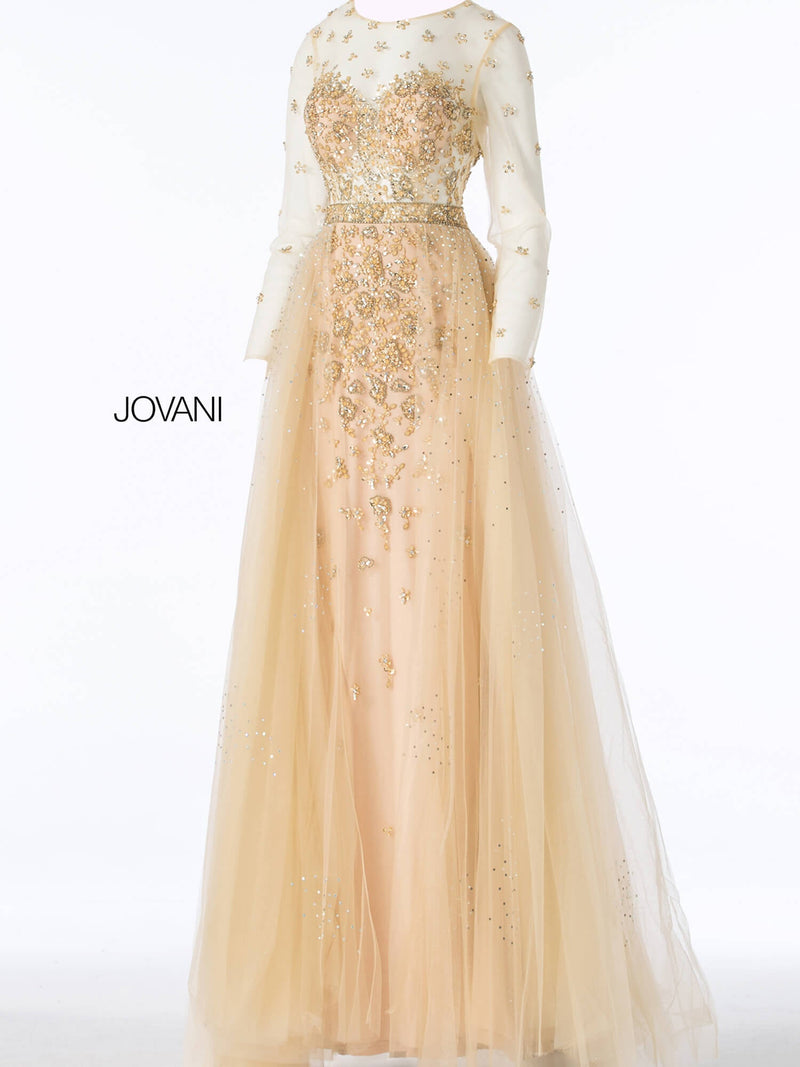 Jovani 53743 Gold/Gold