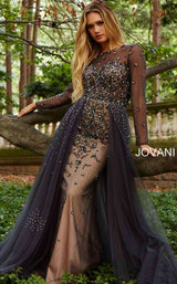 Jovani 53743 Charcoal