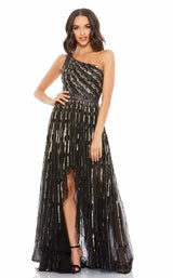 Mac Duggal 5381 Black/Gold