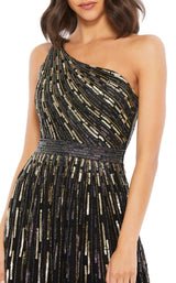 Mac Duggal 5381 Black/Gold