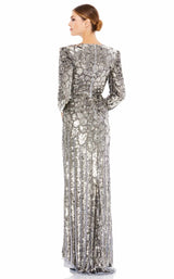 Mac Duggal 5382 Pewter