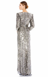 Mac Duggal 5382 Pewter