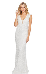 Mac Duggal 5429 White