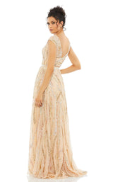 送料関税込■Mac Duggal■スパンコール■ミディドレス■ 関西コレクション着用】Lサイズあり【JEAN MACLEAN/ジャン