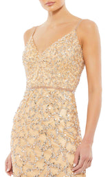 Mac Duggal 5481 Nude