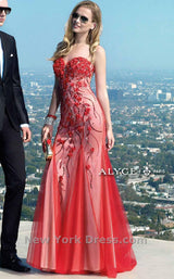 Alyce 2403 Red/Nude