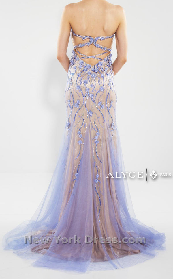 Alyce 2403 Periwinkle/Nude