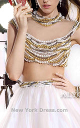 Alyce 2467 Pearl/Gold