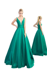 Mac Duggal 55010I Emerald Green