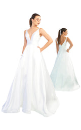 Mac Duggal 55010I White