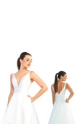 Mac Duggal 55010I White