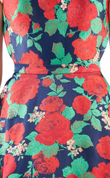 Mac Duggal 55162L Midnight Rose