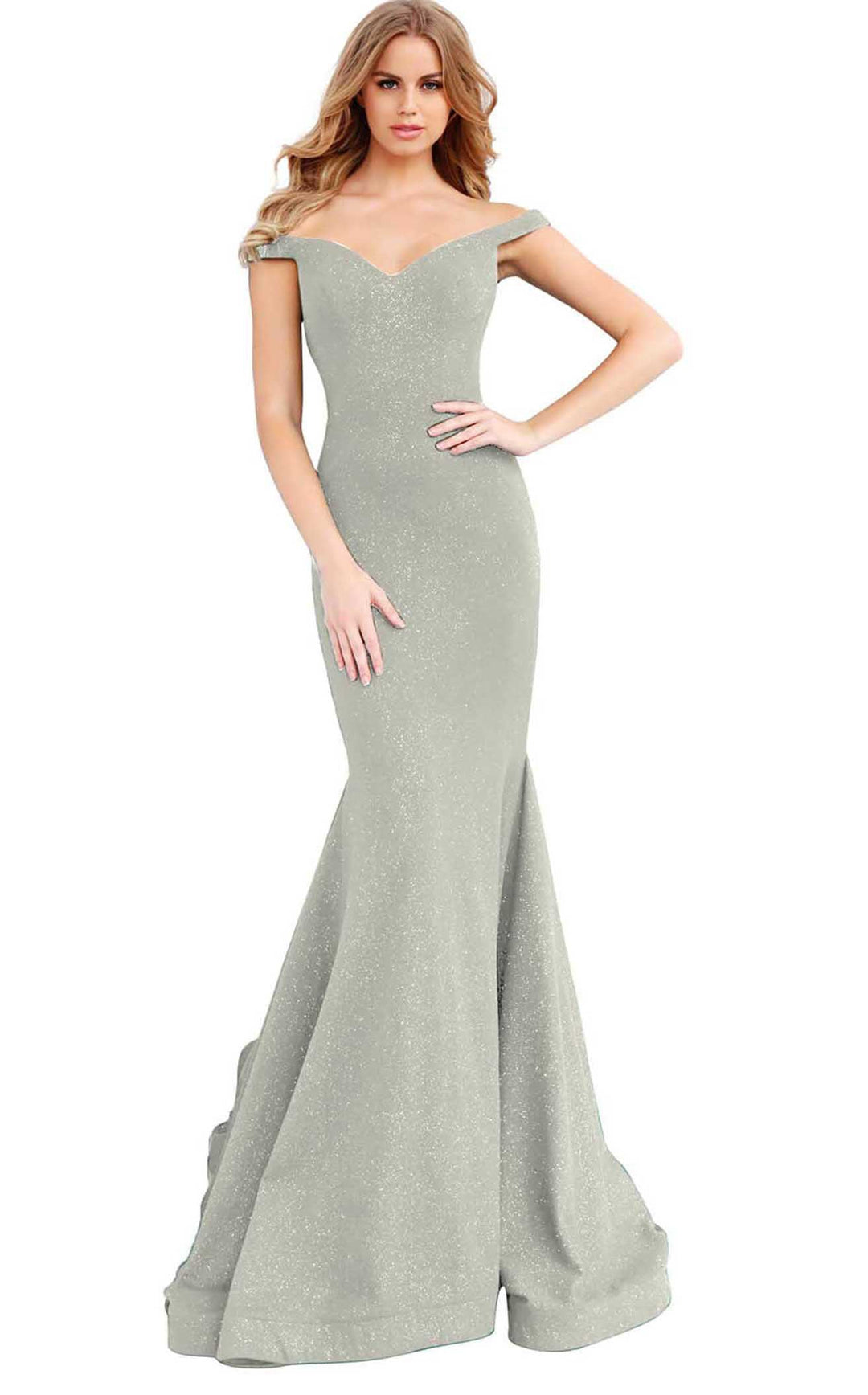 Jovani 55187 Ivory