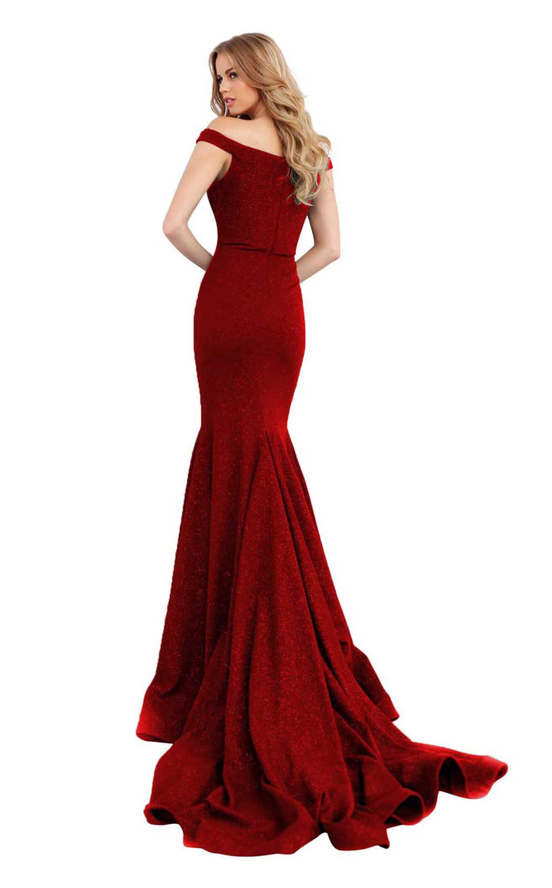 Jovani 55187 Burgundy