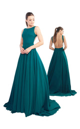 Mac Duggal 55192I Deep Green