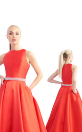 Mac Duggal 55237I Cherry