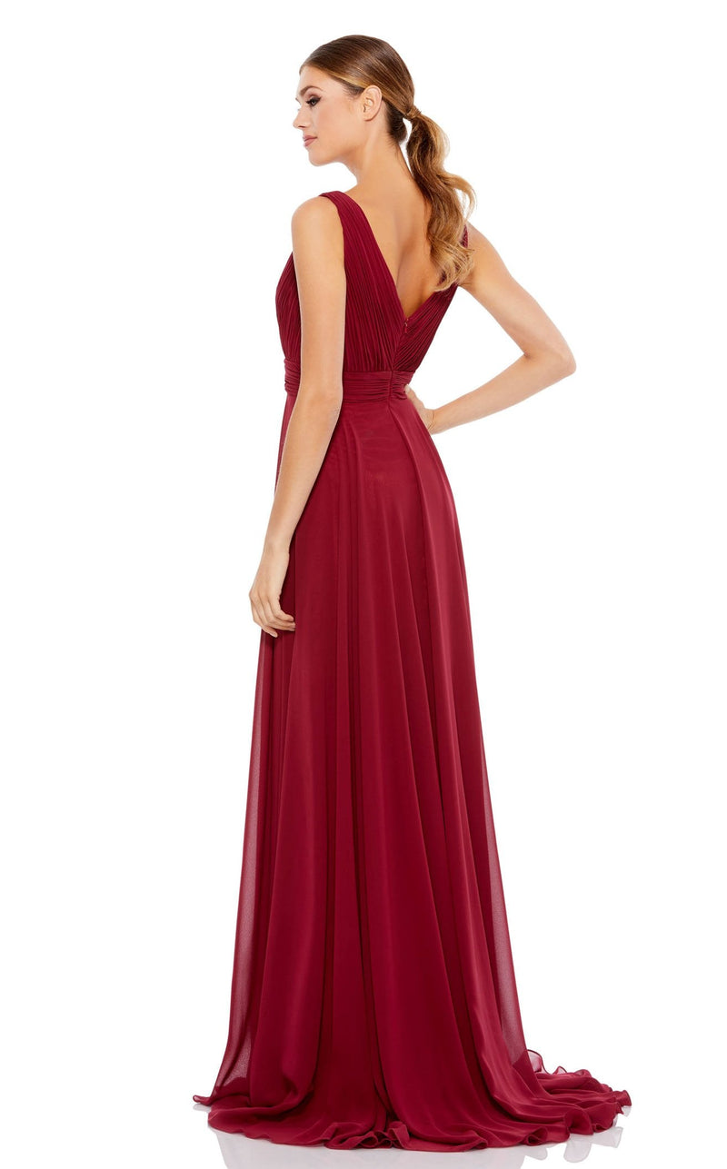 Mac Duggal 55249 Burgundy