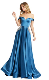 Mac Duggal 55273i Ocean Blue