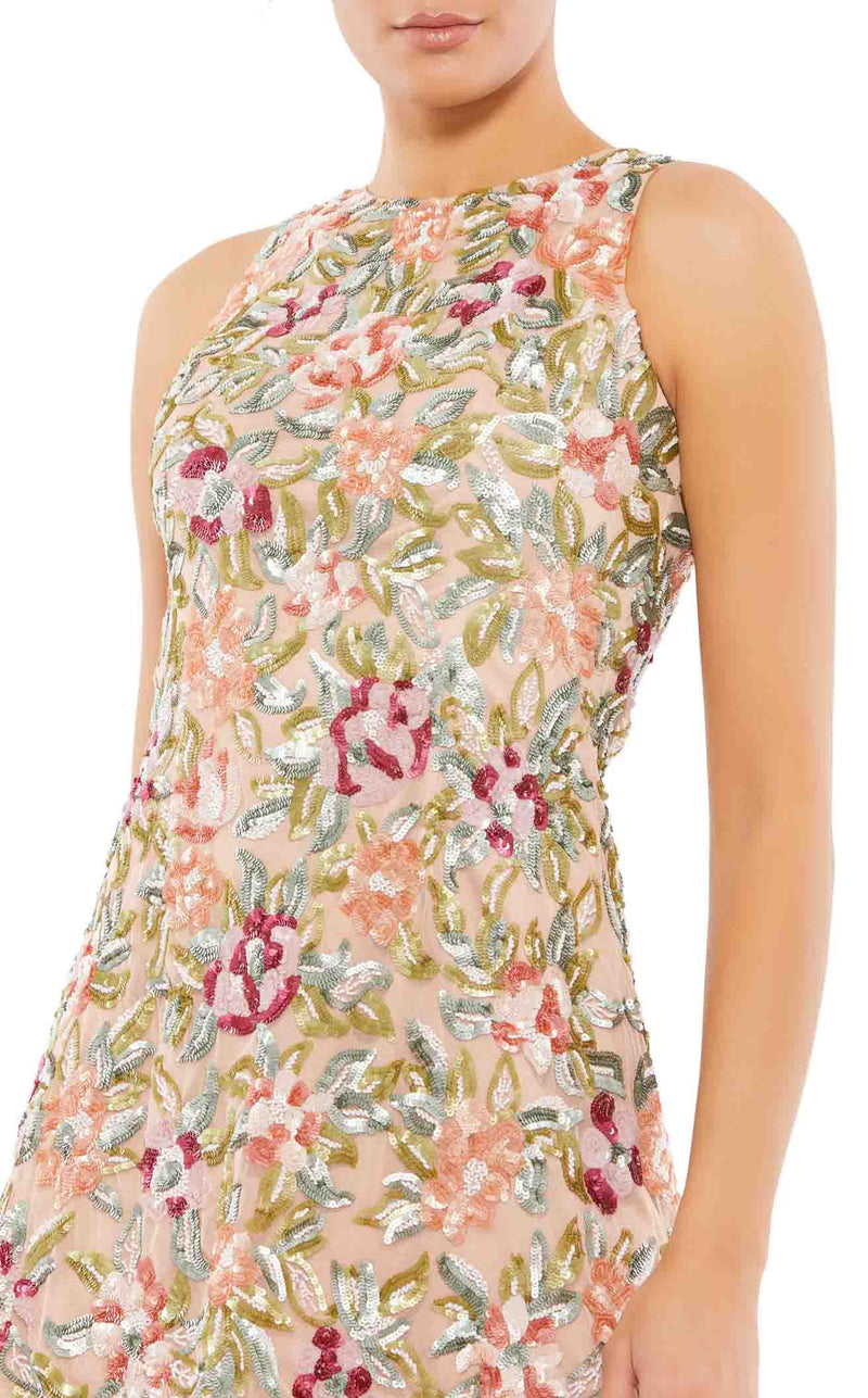 Mac Duggal 5537 Blush Multi